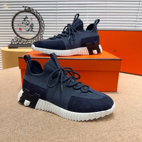 Replica Hermes Casual Shoes For Men #1433590 $80.00 USD for Wholesale
