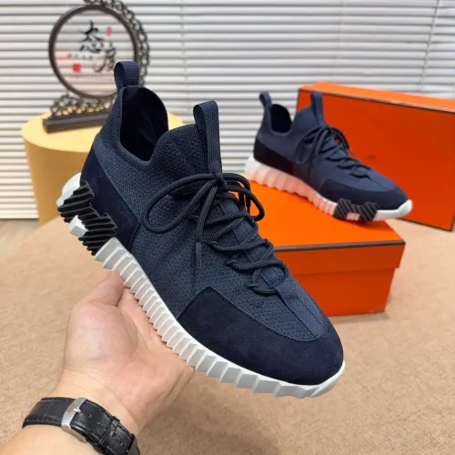 Replica Hermes Casual Shoes For Men #1433590 $80.00 USD for Wholesale