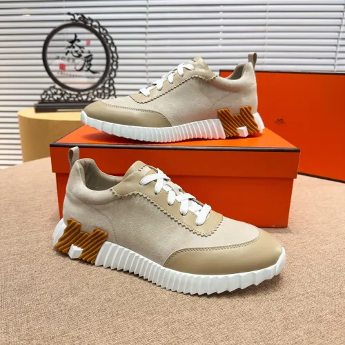 Replica Hermes Casual Shoes For Men #1433593 $80.00 USD for Wholesale
