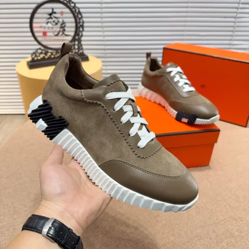 Replica Hermes Casual Shoes For Men #1433594 $80.00 USD for Wholesale