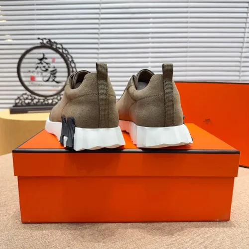 Replica Hermes Casual Shoes For Men #1433594 $80.00 USD for Wholesale
