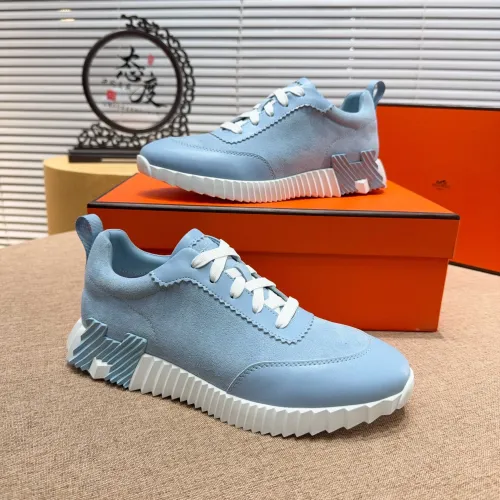 Replica Hermes Casual Shoes For Men #1433595 $80.00 USD for Wholesale