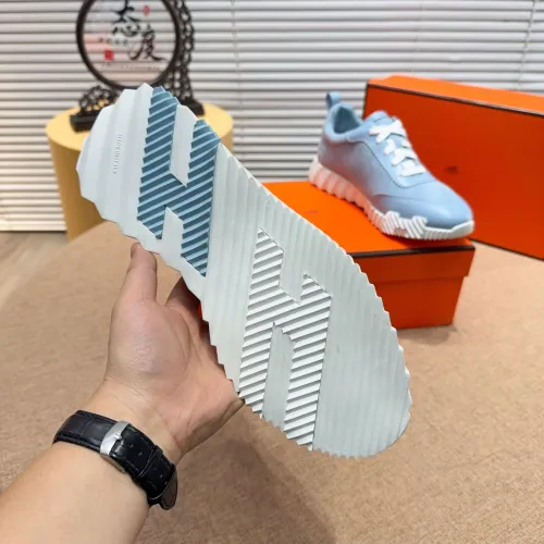 Replica Hermes Casual Shoes For Men #1433595 $80.00 USD for Wholesale