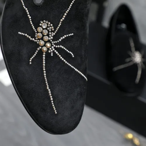 Replica Giuseppe Zanotti GZ Leather Shoes For Men #1433625 $80.00 USD for Wholesale