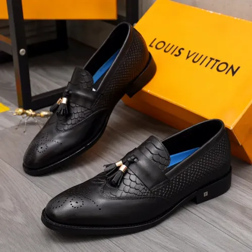Wholesale Louis Vuitton LV Oxfords Shoes For Men #1433632 $88.00 USD, Wholesale Quality Replica Louis Vuitton LV Oxfords Shoes