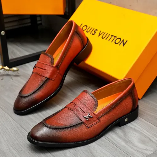 Wholesale Louis Vuitton LV Oxfords Shoes For Men #1433633 $88.00 USD, Wholesale Quality Replica Louis Vuitton LV Oxfords Shoes