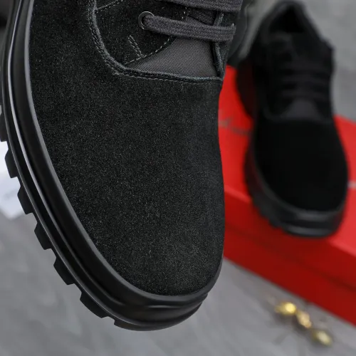 Replica Salvatore Ferragamo Leather Shoes For Men #1433644 $115.00 USD for Wholesale