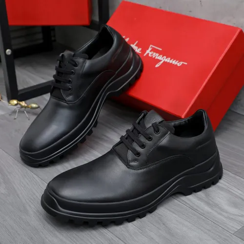 Wholesale Salvatore Ferragamo Leather Shoes For Men #1433648 $115.00 USD, Wholesale Quality Replica Salvatore Ferragamo Leather Shoes