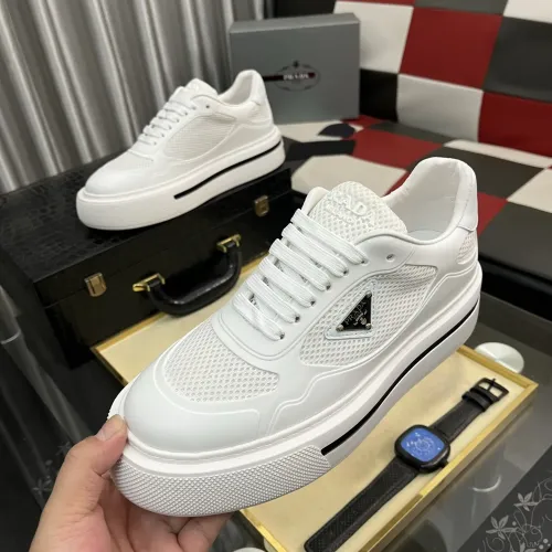 Wholesale Prada Casual Shoes For Men #1433742 $102.00 USD, Wholesale Quality Replica Prada Casual Shoes