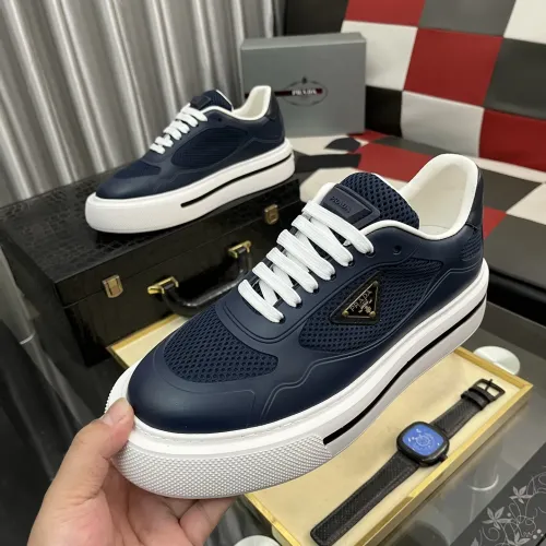 Wholesale Prada Casual Shoes For Men #1433743 $102.00 USD, Wholesale Quality Replica Prada Casual Shoes