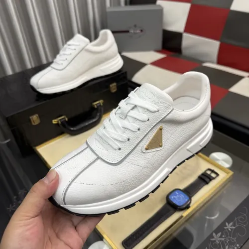 Wholesale Prada Casual Shoes For Men #1433745 $102.00 USD, Wholesale Quality Replica Prada Casual Shoes
