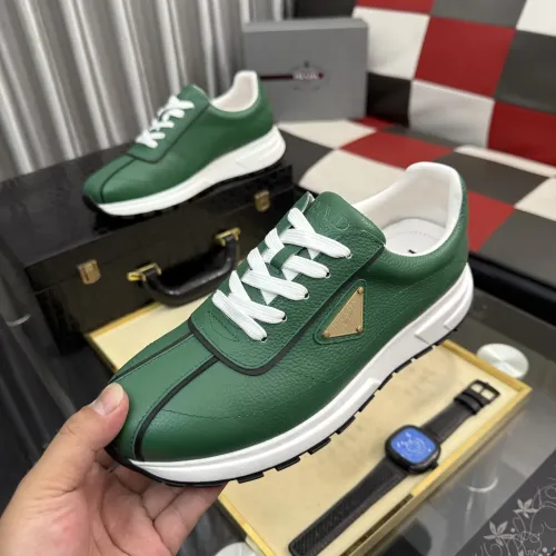 Wholesale Prada Casual Shoes For Men #1433750 $102.00 USD, Wholesale Quality Replica Prada Casual Shoes