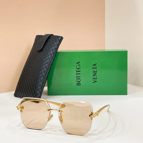 Wholesale Bottega Veneta AAA Quality Sunglasses #1433751 $60.00 USD, Wholesale Quality Replica Bottega Veneta AAA Quality Sunglasses