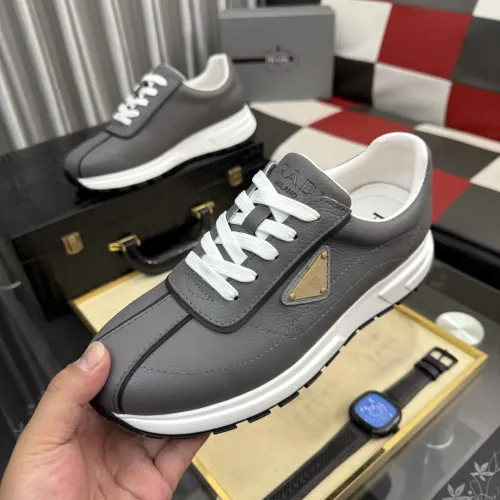 Wholesale Prada Casual Shoes For Men #1433754 $102.00 USD, Wholesale Quality Replica Prada Casual Shoes