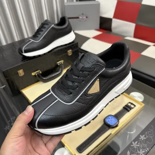 Wholesale Prada Casual Shoes For Men #1433755 $102.00 USD, Wholesale Quality Replica Prada Casual Shoes