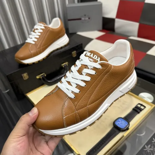 Wholesale Prada Casual Shoes For Men #1433757 $102.00 USD, Wholesale Quality Replica Prada Casual Shoes