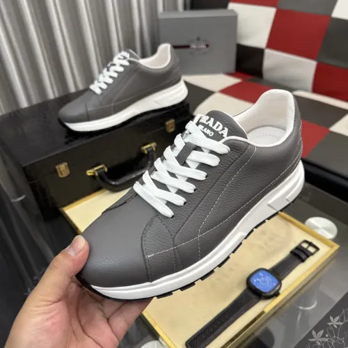 Wholesale Prada Casual Shoes For Men #1433758 $102.00 USD, Wholesale Quality Replica Prada Casual Shoes