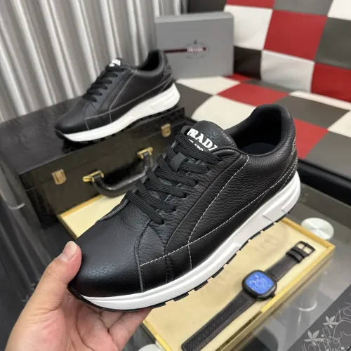Wholesale Prada Casual Shoes For Men #1433760 $102.00 USD, Wholesale Quality Replica Prada Casual Shoes