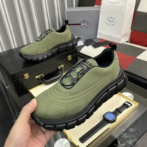 Wholesale Prada Casual Shoes For Men #1433767 $102.00 USD, Wholesale Quality Replica Prada Casual Shoes