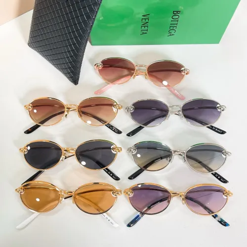 Replica Bottega Veneta AAA Quality Sunglasses #1433773 $60.00 USD for Wholesale