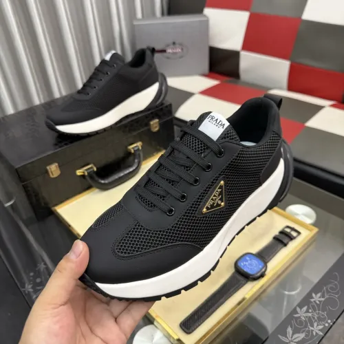 Wholesale Prada Casual Shoes For Men #1433798 $85.00 USD, Wholesale Quality Replica Prada Casual Shoes