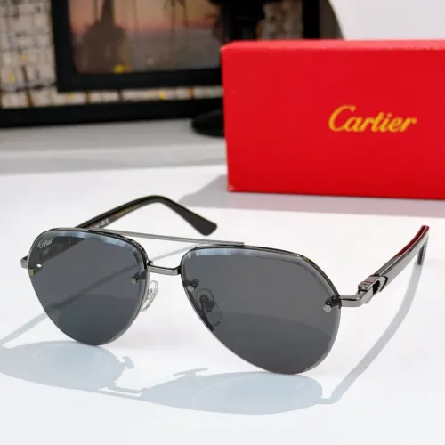 Wholesale Cartier AAA Quality Sunglassess #1433828 $72.00 USD, Wholesale Quality Replica Cartier AAA Quality Sunglassess