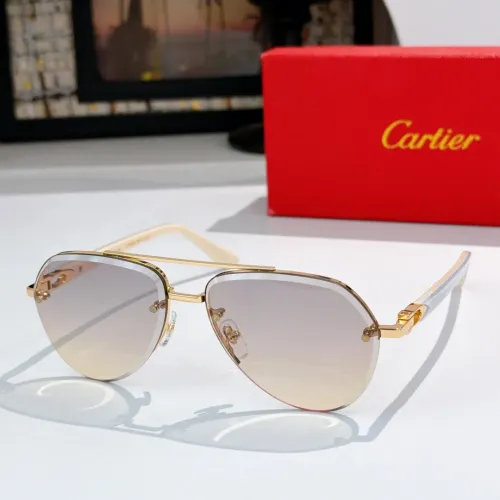 Wholesale Cartier AAA Quality Sunglassess #1433830 $72.00 USD, Wholesale Quality Replica Cartier AAA Quality Sunglassess
