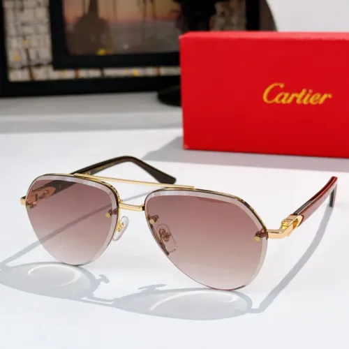 Wholesale Cartier AAA Quality Sunglassess #1433831 $72.00 USD, Wholesale Quality Replica Cartier AAA Quality Sunglassess