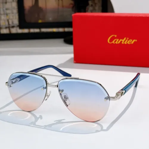 Wholesale Cartier AAA Quality Sunglassess #1433832 $72.00 USD, Wholesale Quality Replica Cartier AAA Quality Sunglassess