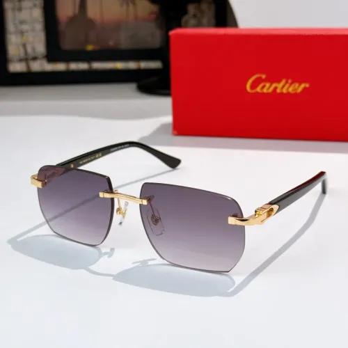 Wholesale Cartier AAA Quality Sunglassess #1433838 $68.00 USD, Wholesale Quality Replica Cartier AAA Quality Sunglassess