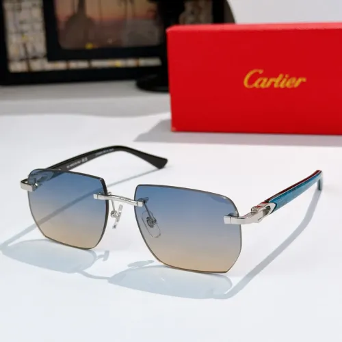 Wholesale Cartier AAA Quality Sunglassess #1433839 $68.00 USD, Wholesale Quality Replica Cartier AAA Quality Sunglassess