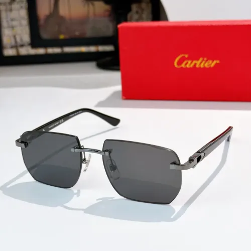 Wholesale Cartier AAA Quality Sunglassess #1433840 $68.00 USD, Wholesale Quality Replica Cartier AAA Quality Sunglassess