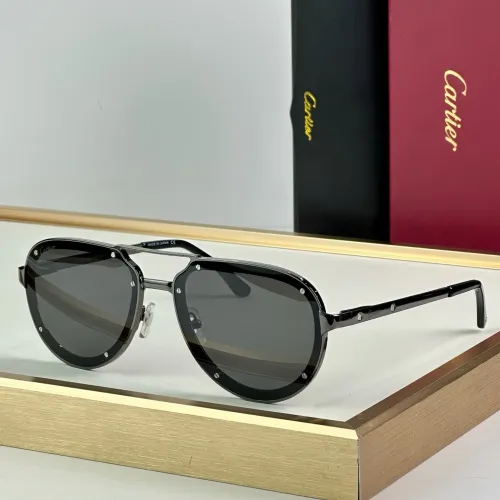 Wholesale Cartier AAA Quality Sunglassess #1433861 $68.00 USD, Wholesale Quality Replica Cartier AAA Quality Sunglassess