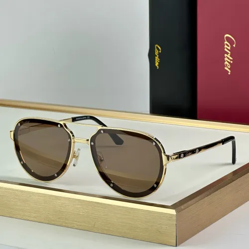Wholesale Cartier AAA Quality Sunglassess #1433865 $68.00 USD, Wholesale Quality Replica Cartier AAA Quality Sunglassess
