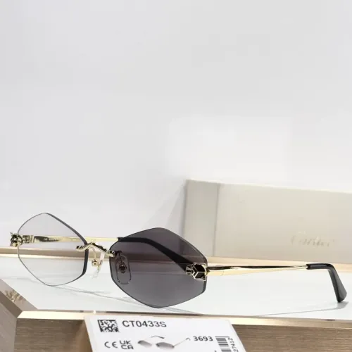 Wholesale Cartier AAA Quality Sunglassess #1433905 $76.00 USD, Wholesale Quality Replica Cartier AAA Quality Sunglassess