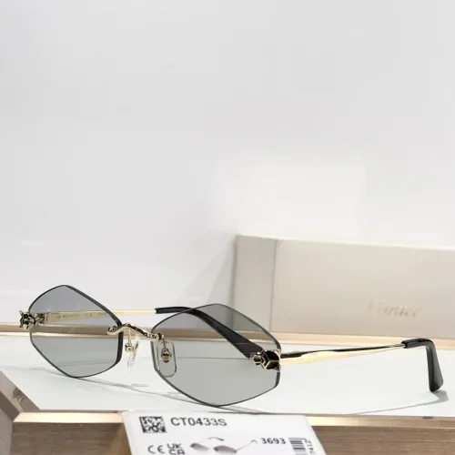 Wholesale Cartier AAA Quality Sunglassess #1433908 $76.00 USD, Wholesale Quality Replica Cartier AAA Quality Sunglassess