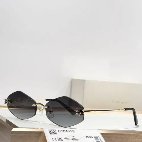 Wholesale Cartier AAA Quality Sunglassess #1433918 $76.00 USD, Wholesale Quality Replica Cartier AAA Quality Sunglassess