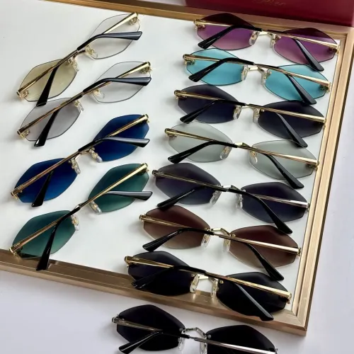 Replica Cartier AAA Quality Sunglassess #1433918 $76.00 USD for Wholesale
