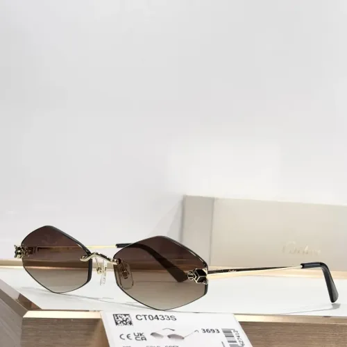 Wholesale Cartier AAA Quality Sunglassess #1433920 $76.00 USD, Wholesale Quality Replica Cartier AAA Quality Sunglassess