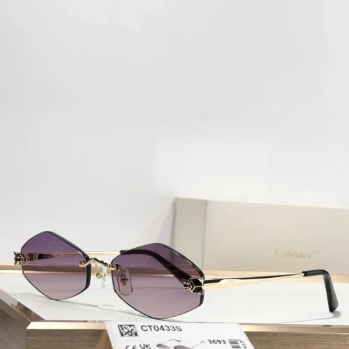 Wholesale Cartier AAA Quality Sunglassess #1433921 $76.00 USD, Wholesale Quality Replica Cartier AAA Quality Sunglassess