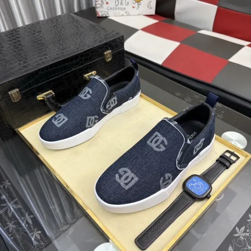 Replica Dolce & Gabbana D&G Casual Shoes For Men #1433936 $80.00 USD for Wholesale