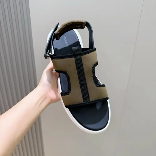 Replica Hermes Sandal For Men #1433947 $72.00 USD for Wholesale