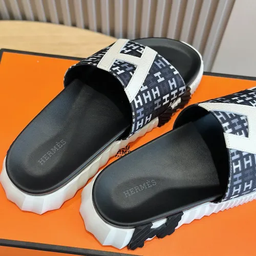 Replica Hermes Slippers For Men #1433954 $52.00 USD for Wholesale