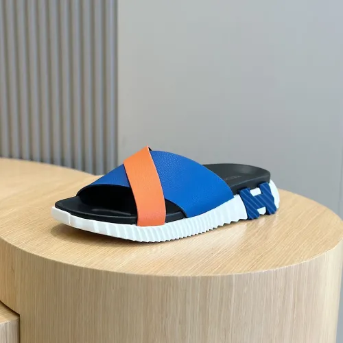 Replica Hermes Slippers For Men #1433959 $56.00 USD for Wholesale