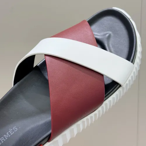 Replica Hermes Slippers For Men #1433961 $56.00 USD for Wholesale