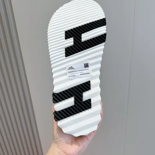 Replica Hermes Slippers For Men #1433962 $56.00 USD for Wholesale