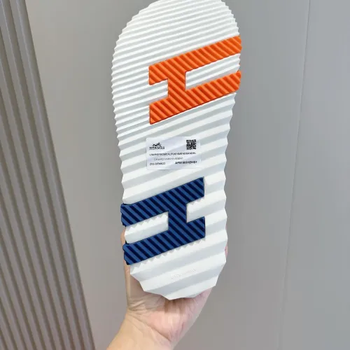 Replica Hermes Slippers For Men #1433963 $56.00 USD for Wholesale