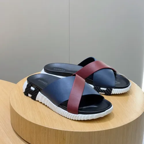 Wholesale Hermes Slippers For Men #1433964 $56.00 USD, Wholesale Quality Replica Hermes Slippers