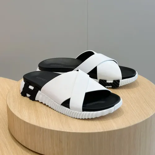 Wholesale Hermes Slippers For Men #1433965 $56.00 USD, Wholesale Quality Replica Hermes Slippers