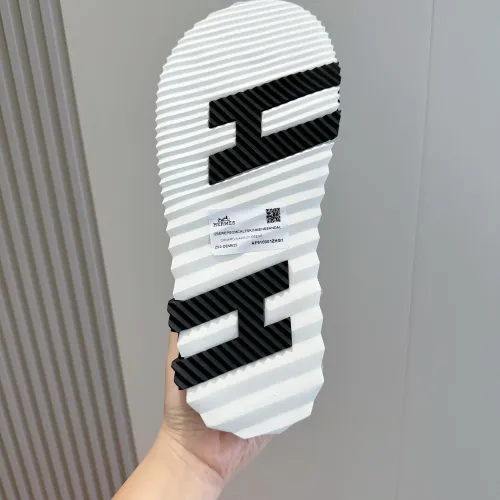 Replica Hermes Slippers For Men #1433965 $56.00 USD for Wholesale